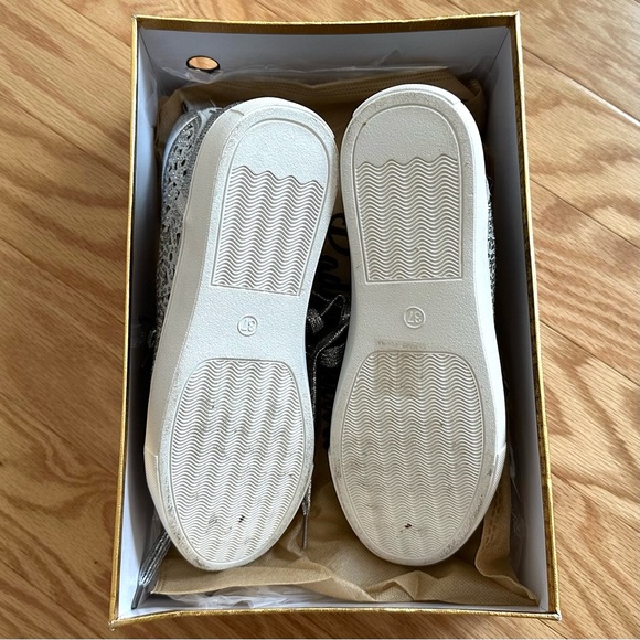 Lady Couture silver high tops - Women’s 37 - Picture 4 of 4